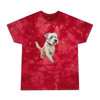 Dandie Terrier - Tie-Dye Tee, Crystal