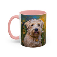 Soft Coated Wheaten Terrier Ceramic Accent Coffee Mug  - 2 Sizes