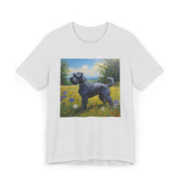 Kerry Blue Terrier Unisex Lightweight Jersey T-Shirt