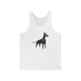 Doberman Pinscher #1  --  Unisex Jersey Tank