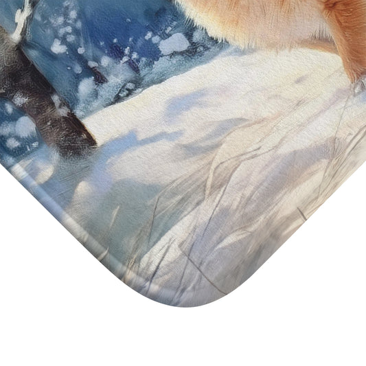 Finnish Spitz - Cozy Bathroom Rug Mat