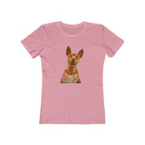 Peruvian Inca Orchid Women's Slim Fit Ringspun Cotton T-Shirt
