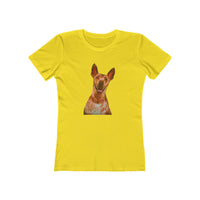 Peruvian Inca Orchid Women's Slim Fit Ringspun Cotton T-Shirt