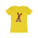 Peruvian Inca Orchid Women's Slim Fit Ringspun Cotton T-Shirt