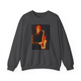 Saxophonist Unisex 50/50 Crewneck Sweatshirt