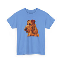 Irish Terrier 'Jocko' Unisex Heavy Cotton Tee