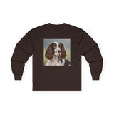 French Spaniel #2  -  Classic Cotton Long Sleeve Tee