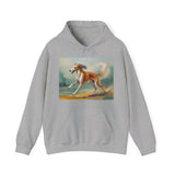 Saluki Unisex 50/50 Hooded Sweatshirt