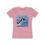 Whale 'Leviathan' - Women's Slim Fit Ringspun Cotton T-Shirt