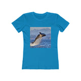 Whale 'Leviathan' - Women's Slim Fit Ringspun Cotton T-Shirt