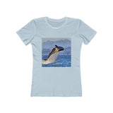 Whale 'Leviathan' - Women's Slim Fit Ringspun Cotton T-Shirt