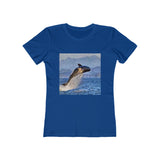 Whale 'Leviathan' - Women's Slim Fit Ringspun Cotton T-Shirt