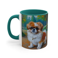 Pekingese Puppy 11oz Ceramic Accent Mug