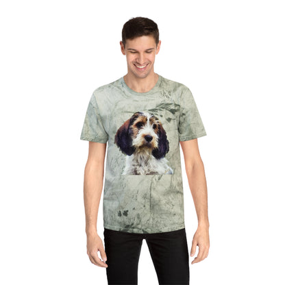 Petit Basset Griffon Unisex Cotton Color Blast T-Shirt