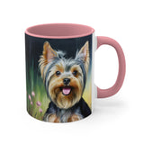 Yorkie #3 11oz Ceramic Accent Mug