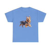 Australian Terrier Unisex Heavy Cotton Tee