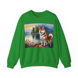 Shiba Inu Unisex 50/50 Crewneck Sweatshirt