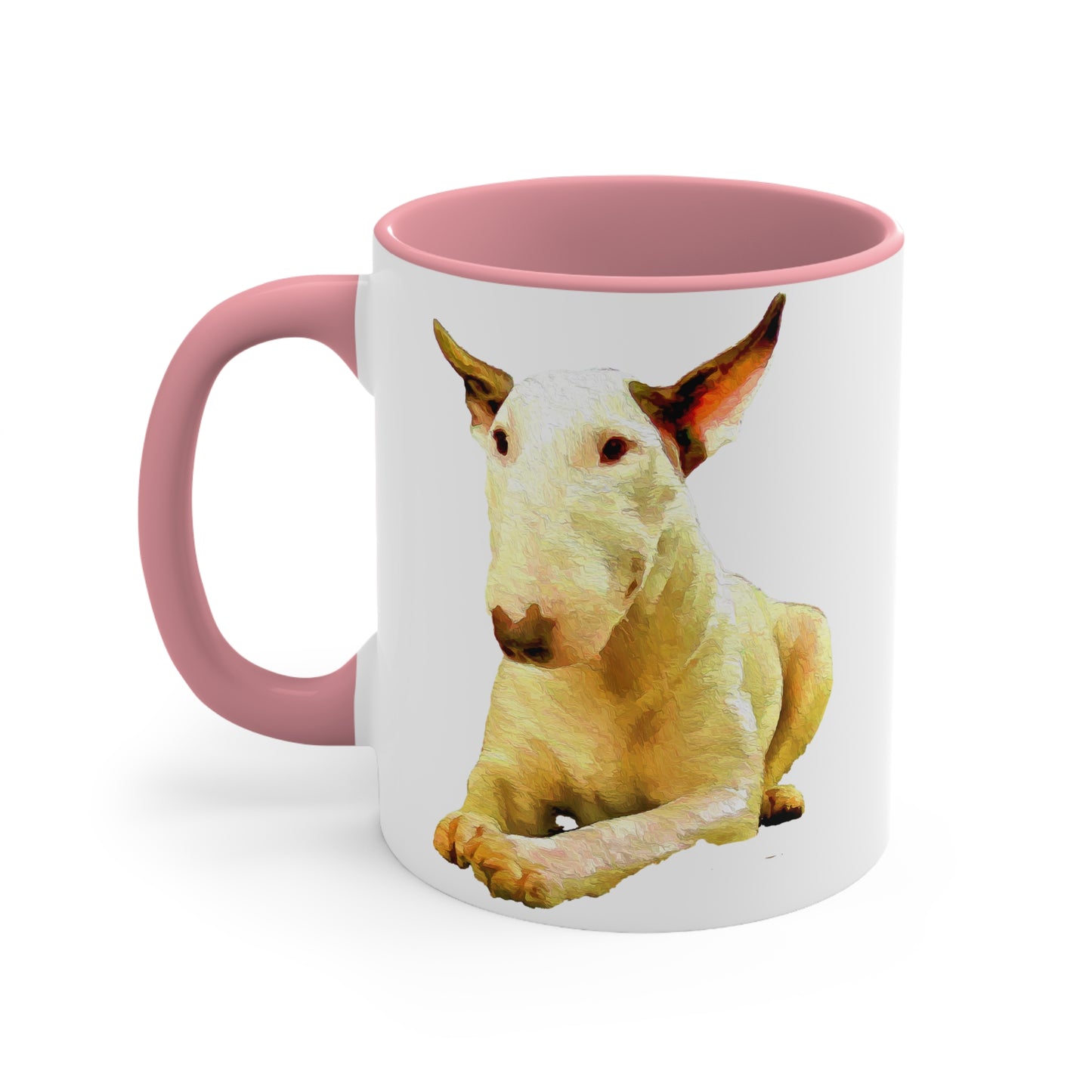 English Bull Terrier Ceramic Accent Coffee Mug, 11oz