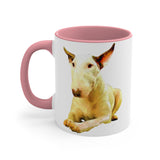 English Bull Terrier Ceramic Accent Coffee Mug, 11oz