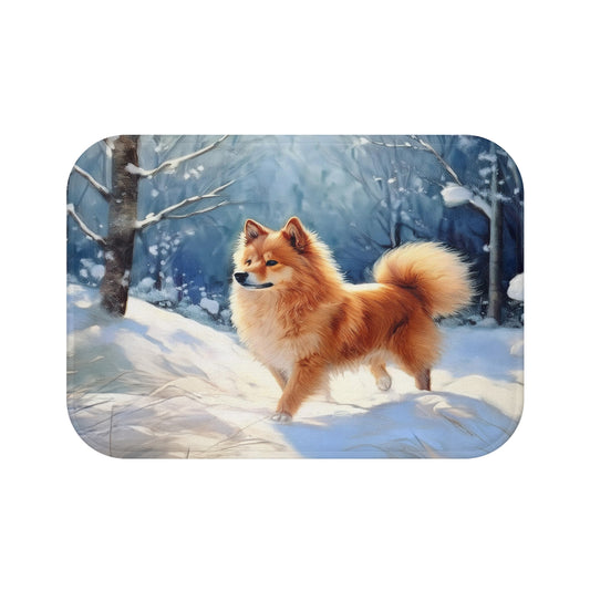 Finnish Spitz - Cozy Bathroom Rug Mat