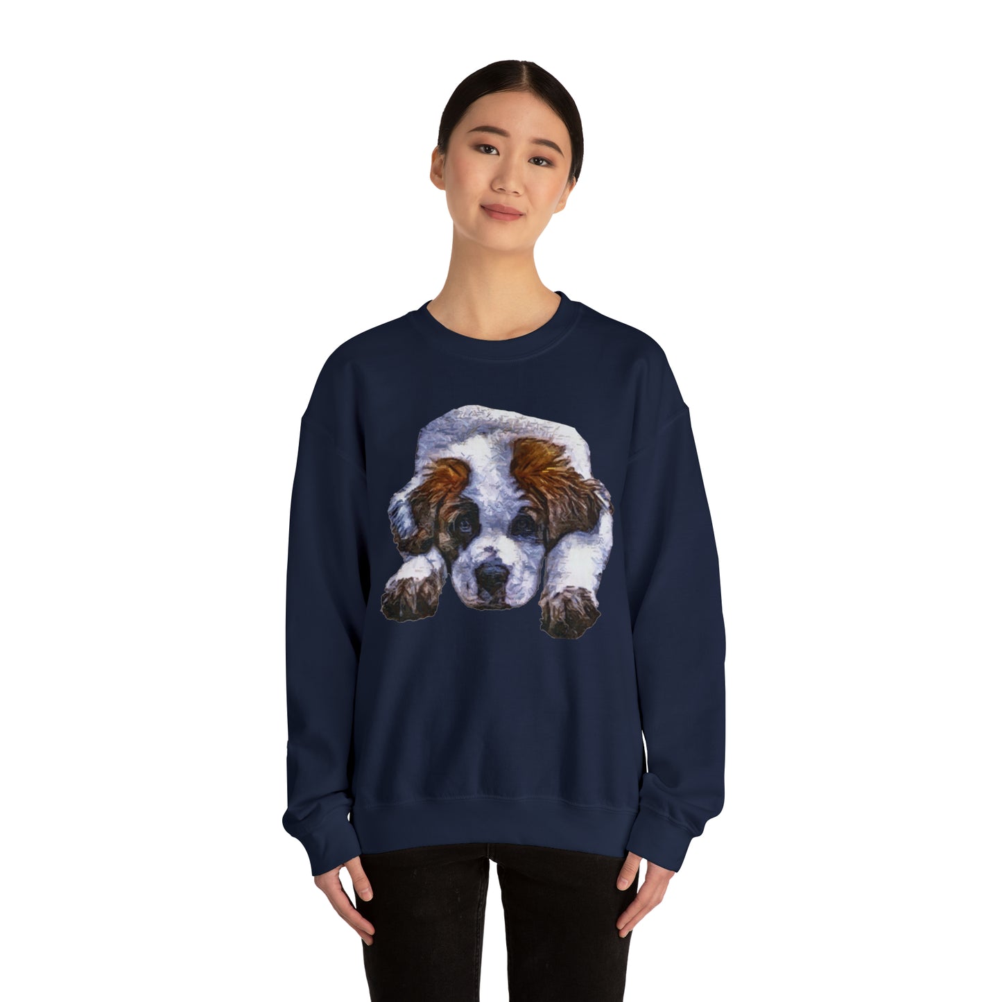 St. Bernard 'Sontuc' - Unisex 50/50 Crewneck Sweatshirt