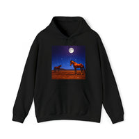 Moonlight Horses Unisex 50/50 Hooded Sweatshirt