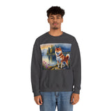 Shiba Inu Unisex 50/50 Crewneck Sweatshirt