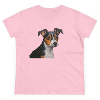 Teddy Roosevelt Terrier - Women's Midweight Cotton Tee