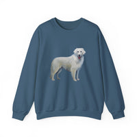 Slovensky Cuvac Unisex 50/50 Crewneck Sweatshirt