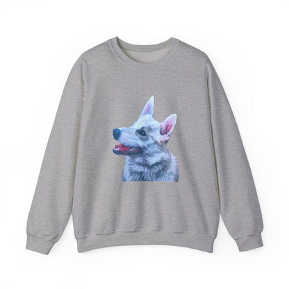 Norwegian Buhund Unisex 50/50 Crewneck Sweatshirt
