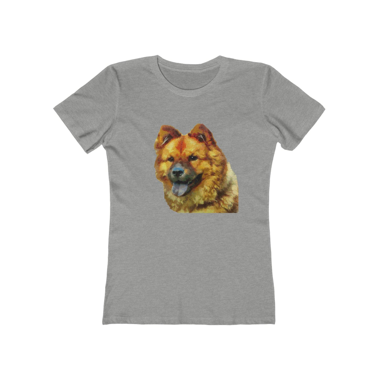 Chow 'Chung' Women's Slim Fit Ringspun Cotton T-Shirt