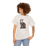 Cats 'Teris of Tinos' Unisex Heavy Cotton Tee