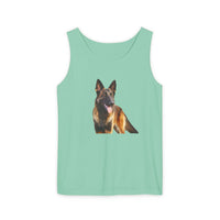 Schapendoes - Dutch Sheepdog - Unisex Relaxed Fit Garment-Dyed Tank Top