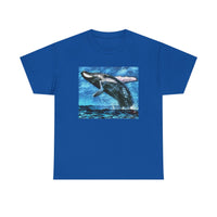 Humpback Whale Unisex Heavy Cotton Tee