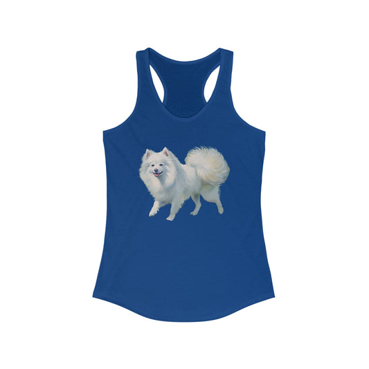 Japanese Spitz Women's Classic Racerback Tank