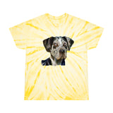 American Leopard Hound Unisex Cotton Tie-Dye Tee, Cyclone