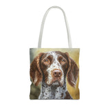 German Wirehaired Pointer Tote Bag (AOP)