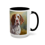 Bracco Italiano 'Italian Pointer' Cerami Accent Coffee Mug,  2 Sizes