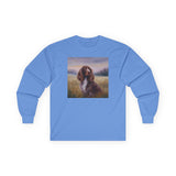 Field Spaniel Unisex Cotton Long Sleeve Tee