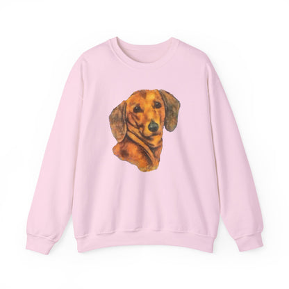 Dachshund 'Doxie #1' Unisex 50/50 Crewneck Sweatshirt