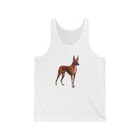 Azawakh Unisex Jersey Tank: Embrace Elegance