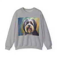 Tibetan Terrier 50/50 Crewneck Sweatshirt