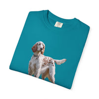 English Setter #4 - Unisex Garment-Dyed T-shirt