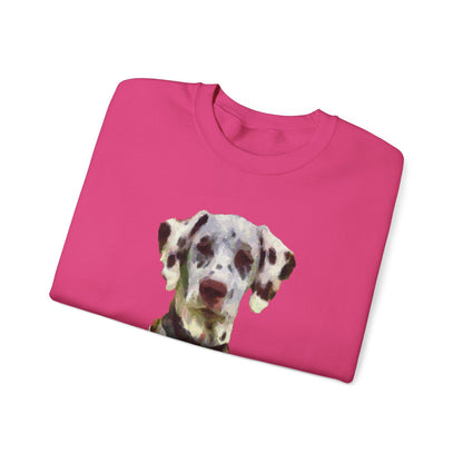 Dalmatian 'Impressionistic' Crewneck Sweatshirt