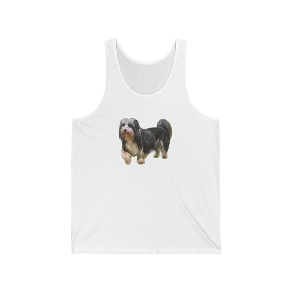 Lowchen Unisex Jersey Tank Top