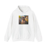 Brussels Griffon Unisex 50/50 Hooded Sweatshirt