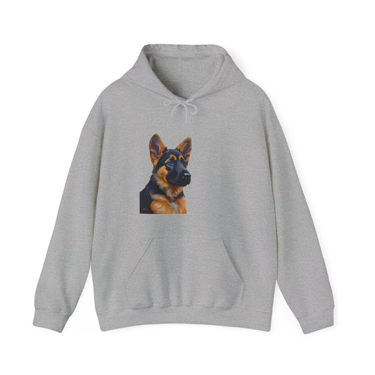 German Shepherd Puppy Love Hooded Sweatshirt