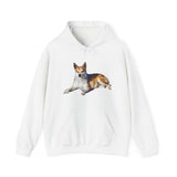 Norwegian Lundehund Unisex 50/50 Hooded Sweatshirt
