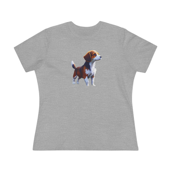 Drever Puppy - Women's Relaxed Fit Cotton Tee