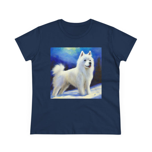 American Eskimo Dog - Women's Midweight Cotton Tee